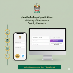 MOHRE Gratuity Calculator 2026 | Official UAE Government Tool